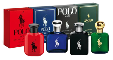 ralph lauren the world of polo miniature set