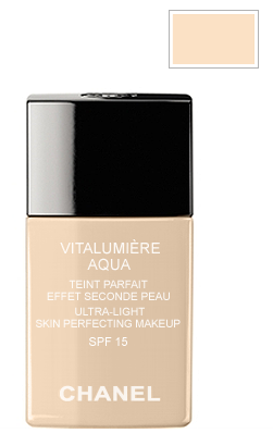 Chanel Vitalumiere Aqua Ultra Light Skin Perfecting Make Up SPF15 - Beige Rose Pastel No. BR10